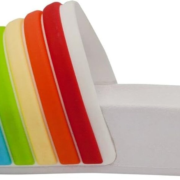 Slide Sandals, Beach Flats for Women, Summer Shoes - Picture 3 of 7